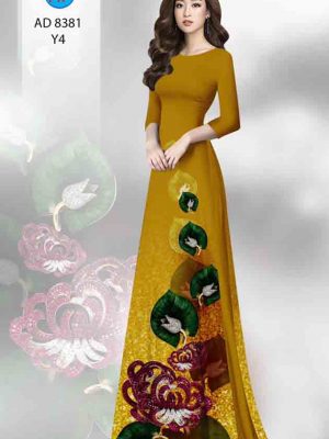 Vải áo dài hoa in 3D mới ra AD 8381 34 1604037500 720 Vai ao dai hoa in 3D moi ra AD 8381