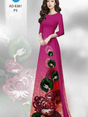 Vải áo dài hoa in 3D mới ra AD 8381 32 1604037500 816 Vai ao dai hoa in 3D moi ra AD 8381
