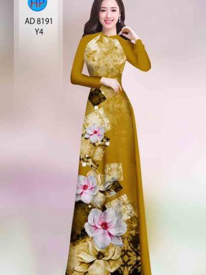 Vải áo dài hoa in 3D kiểu mới AD 8191 21 1604037635 442 Vai ao dai hoa in 3D kieu moi AD 8191