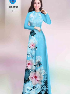 Vải áo dài hoa in 3D kiểu mới AD 8191 33 1604037637 424 Vai ao dai hoa in 3D kieu moi AD 8191