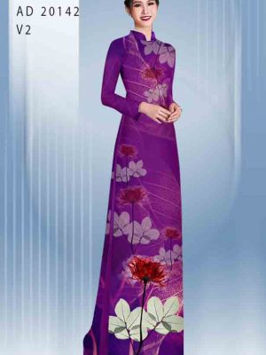 Vải áo dài hoa in 3D thiết kế 2020 AD 20142 33 1604037763 551 Vai ao dai hoa in 3D thiet ke 2020 AD