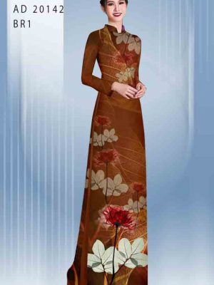 Vải áo dài hoa in 3D thiết kế 2020 AD 20142 36 1604037763 645 Vai ao dai hoa in 3D thiet ke 2020 AD