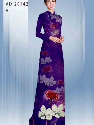 Vải áo dài hoa in 3D thiết kế 2020 AD 20142 39 1604037764 237 Vai ao dai hoa in 3D thiet ke 2020 AD