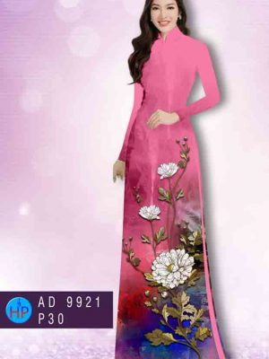 Vải áo dài hoa in 3D thiết kế 2020 AD 9921 34 1604038044 913 Vai ao dai hoa in 3D thiet ke 2020 AD