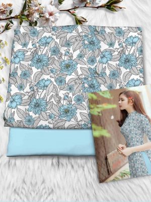 Vải áo dài hoa đều mới ra AD GH7526 16 Vai ao dai hoa deu moi ra AD GH7526