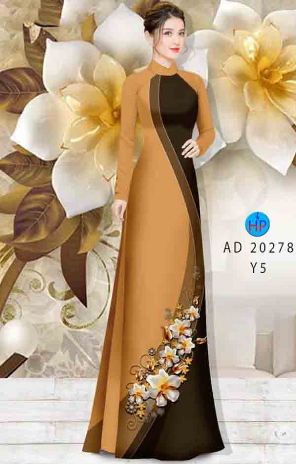 Vai ao dai hoa in 3D moi ra AD 20278