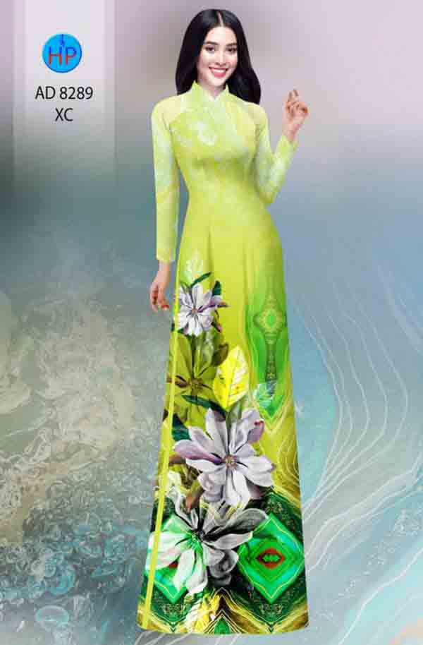 Vai ao dai hoa in 3D moi ra AD 8289