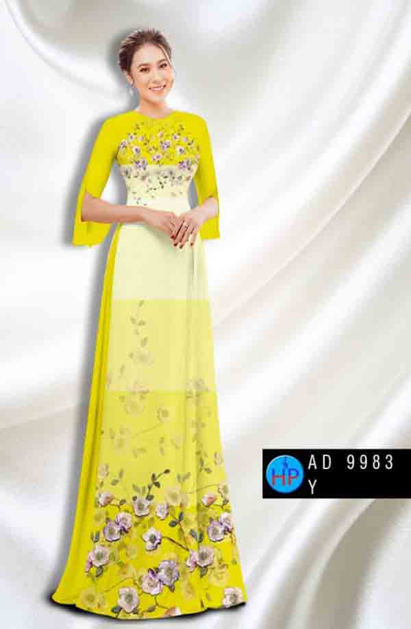 Vai ao dai hoa in 3D moi ra AD 9983