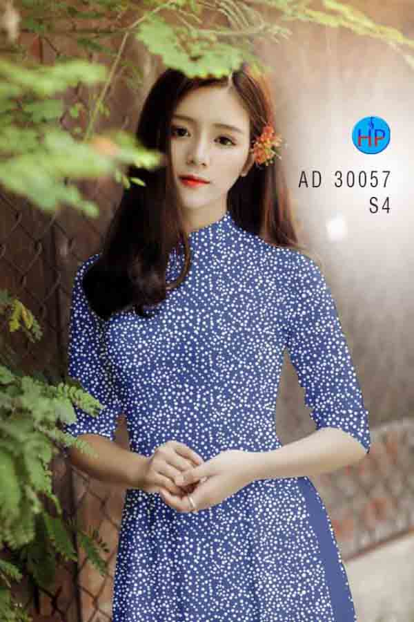 Vai ao dai hoa nhi thiet ke 2020 AD 30057