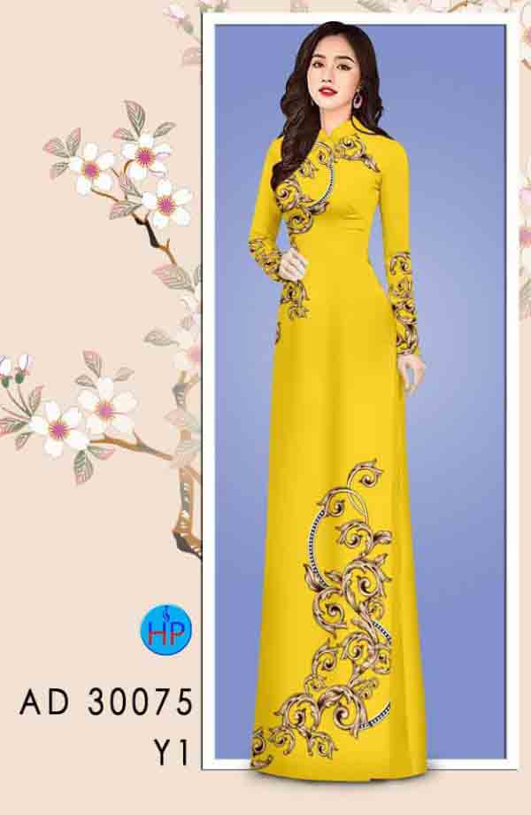 Vai ao dai hoa van thiet ke 2020 AD 30075