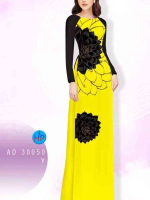Vải áo dài hoa in 3D thiết kế 2020 AD 30050 30 vai ao dai hoa 3d vai ao dai my my dep 365245