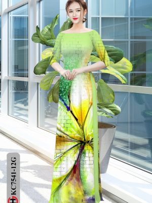 Vải áo dài hoa văn kiểu mới AD KC7541 19 1604370728 325 Vai ao dai hoa van kieu moi AD KC7541
