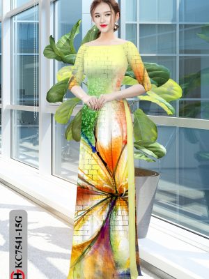 Vải áo dài hoa văn kiểu mới AD KC7541 22 1604370729 149 Vai ao dai hoa van kieu moi AD KC7541