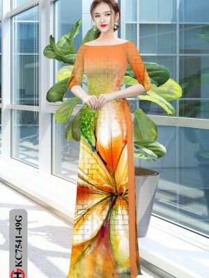 Vải áo dài hoa văn kiểu mới AD KC7541 29 1604370730 320 Vai ao dai hoa van kieu moi AD KC7541