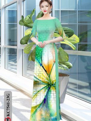 Vải áo dài hoa văn kiểu mới AD KC7541 25 1604370730 424 Vai ao dai hoa van kieu moi AD KC7541