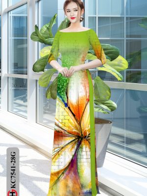Vải áo dài hoa văn kiểu mới AD KC7541 26 1604370730 571 Vai ao dai hoa van kieu moi AD KC7541