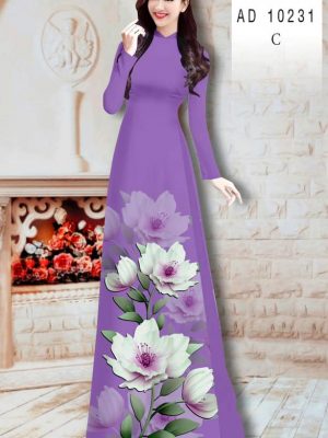 Vải áo dài hoa in 3D thiết kế 2020 AD 10231 23 1604371412 22 Vai ao dai hoa in 3D thiet ke 2020 AD