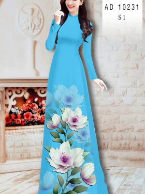 Vải áo dài hoa in 3D thiết kế 2020 AD 10231 25 1604371413 871 Vai ao dai hoa in 3D thiet ke 2020 AD