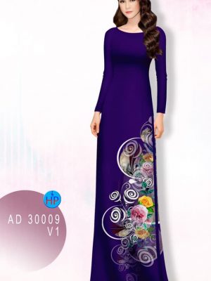 Vải áo dài hoa hồng mới ra AD 30009 27 1604371586 779 Vai ao dai hoa hong moi ra AD 30009