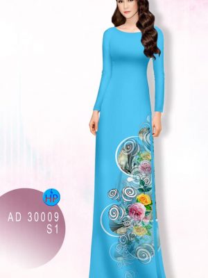 Vải áo dài hoa hồng mới ra AD 30009 26 1604371586 901 Vai ao dai hoa hong moi ra AD 30009