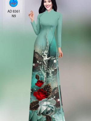 Vải áo dài hoa hồng kiểu mới AD 8361 26 1604372041 549 Vai ao dai hoa hong kieu moi AD 8361
