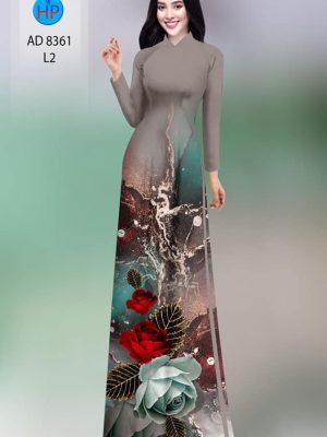 Vải áo dài hoa hồng kiểu mới AD 8361 24 1604372041 63 Vai ao dai hoa hong kieu moi AD 8361