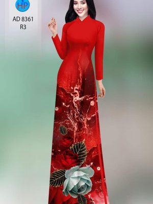 Vải áo dài hoa hồng kiểu mới AD 8361 28 1604372042 115 Vai ao dai hoa hong kieu moi AD 8361