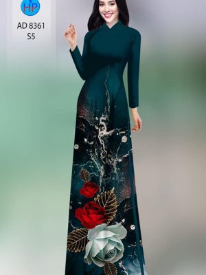 Vải áo dài hoa hồng kiểu mới AD 8361 30 1604372042 678 Vai ao dai hoa hong kieu moi AD 8361