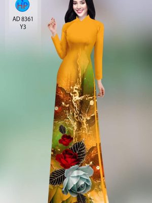 Vải áo dài hoa hồng kiểu mới AD 8361 34 1604372043 237 Vai ao dai hoa hong kieu moi AD 8361