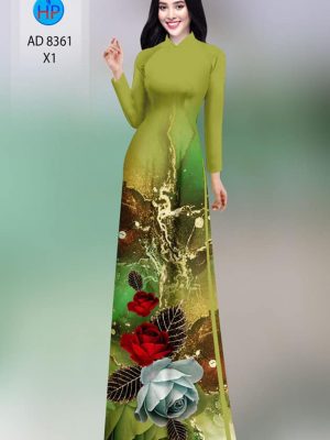 Vải áo dài hoa hồng kiểu mới AD 8361 35 1604372043 325 Vai ao dai hoa hong kieu moi AD 8361
