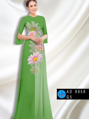 Vải áo dài hoa cúc thiết kế 2020 AD 9958 21 1604372468 207 Vai ao dai hoa cuc thiet ke 2020 AD 9958