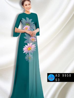 Vải áo dài hoa cúc thiết kế 2020 AD 9958 22 1604372469 14 Vai ao dai hoa cuc thiet ke 2020 AD 9958