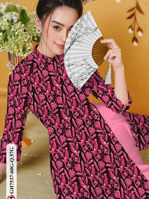 Vải áo dài hoa văn kiểu mới AD GH7537 18 1604373765 867 Vai ao dai hoa van kieu moi AD GH7537