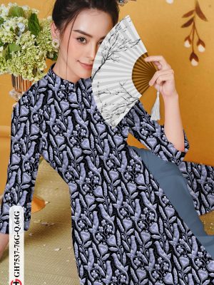 Vải áo dài hoa văn kiểu mới AD GH7537 29 1604373767 879 Vai ao dai hoa van kieu moi AD GH7537