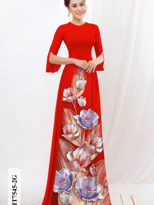 Vải áo dài hoa in 3D kiểu mới AD HT7545 22 1604373911 121 Vai ao dai hoa in 3D kieu moi AD HT7545