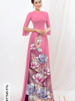 Vải áo dài hoa in 3D kiểu mới AD HT7545 21 1604373911 216 Vai ao dai hoa in 3D kieu moi AD HT7545
