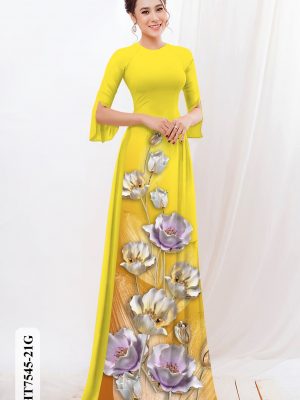 Vải áo dài hoa in 3D kiểu mới AD HT7545 28 1604373912 308 Vai ao dai hoa in 3D kieu moi AD HT7545