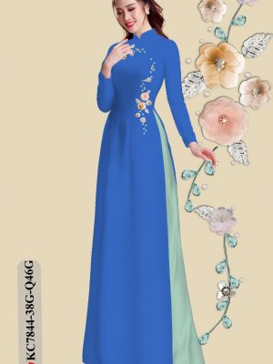 Vải áo dài hoa in 3D thiết kế 2020 AD KC7844 25 1604374332 368 Vai ao dai hoa in 3D thiet ke 2020 AD