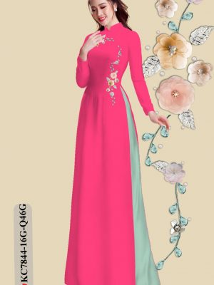Vải áo dài hoa in 3D thiết kế 2020 AD KC7844 22 1604374332 807 Vai ao dai hoa in 3D thiet ke 2020 AD