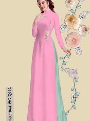 Vải áo dài hoa in 3D thiết kế 2020 AD KC7844 23 1604374332 95 Vai ao dai hoa in 3D thiet ke 2020 AD