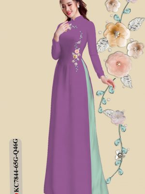 Vải áo dài hoa in 3D thiết kế 2020 AD KC7844 30 1604374333 213 Vai ao dai hoa in 3D thiet ke 2020 AD