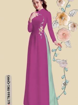 Vải áo dài hoa in 3D thiết kế 2020 AD KC7844 28 1604374333 634 Vai ao dai hoa in 3D thiet ke 2020 AD