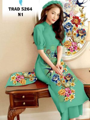 Vải áo dài hoa in 3D mới ra AD CT4003 20 1604374976 36 Vai ao dai hoa in 3D moi ra AD CT4003