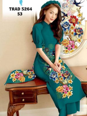 Vải áo dài hoa in 3D mới ra AD CT4003 25 1604374977 164 Vai ao dai hoa in 3D moi ra AD CT4003