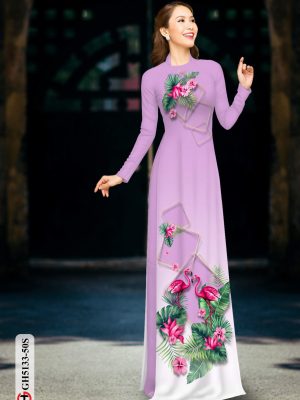 Vải áo dài hoa in 3D thiết kế 2020 AD GH5133 21 1604375302 593 Vai ao dai hoa in 3D thiet ke 2020 AD