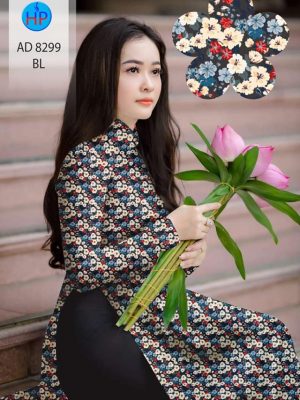 Vải áo dài hoa nhí mới ra AD 8299 22 1604375645 534 Vai ao dai hoa nhi moi ra AD 8299