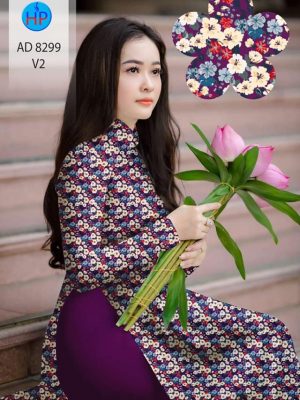 Vải áo dài hoa nhí mới ra AD 8299 21 1604375645 845 Vai ao dai hoa nhi moi ra AD 8299