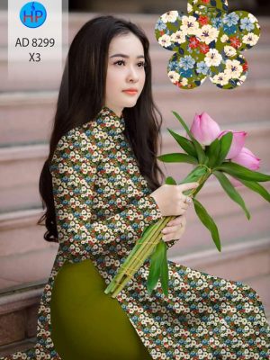 Vải áo dài hoa nhí mới ra AD 8299 23 1604375646 931 Vai ao dai hoa nhi moi ra AD 8299