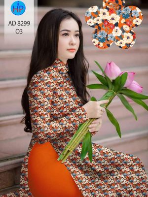 Vải áo dài hoa nhí mới ra AD 8299 26 1604375647 572 Vai ao dai hoa nhi moi ra AD 8299