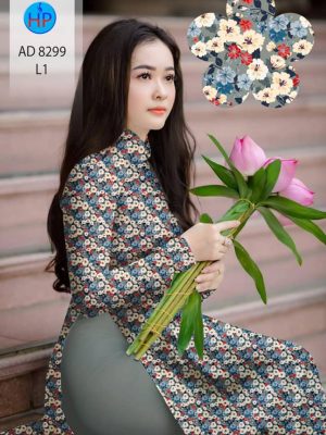 Vải áo dài hoa nhí mới ra AD 8299 31 1604375648 250 Vai ao dai hoa nhi moi ra AD 8299